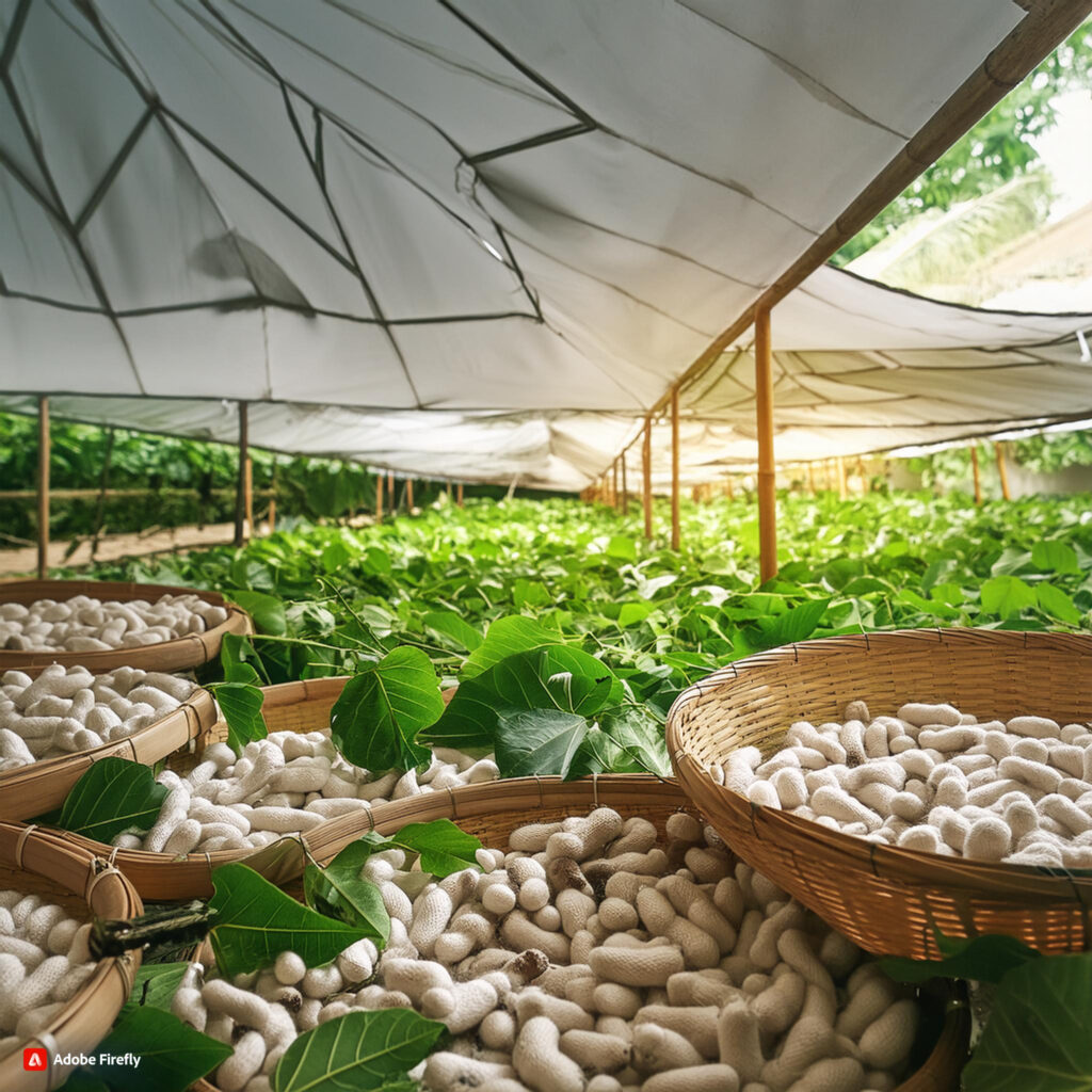 Silkworm Harvest